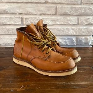 Red Wing 875 Moc Toe Boots
